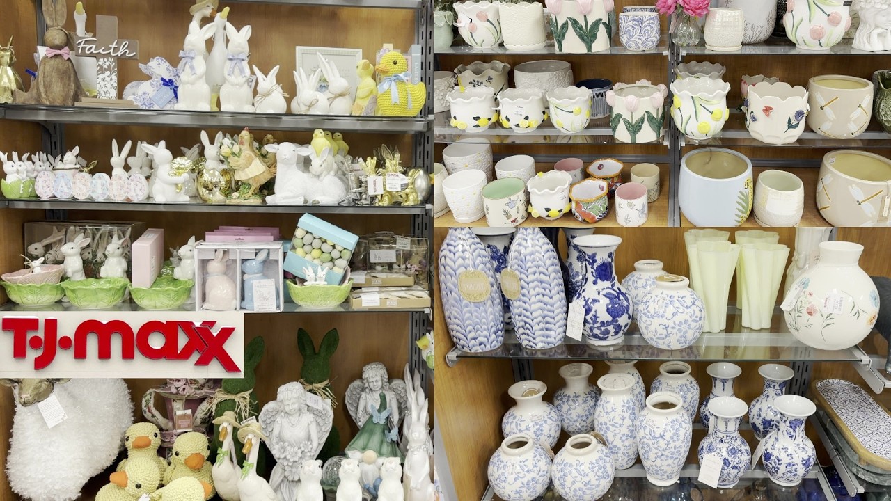 New  Decor at TJMAXX |Shopping at TJMAXX| shop with me |store walkthrough |Home decor