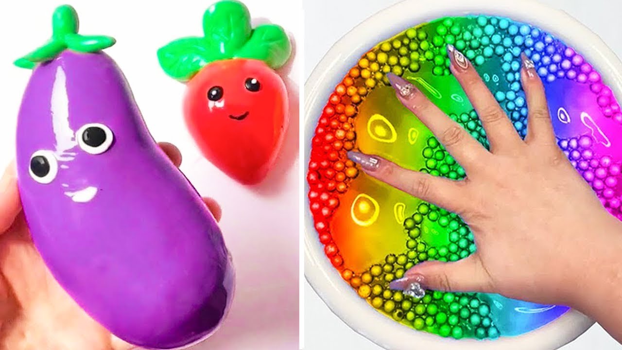 3 Hours Of Oddly Satisfying Slime ASMR - Relaxing Videos for Better Sleep 3510
