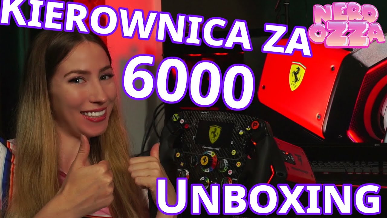 Thrustmaster Ferrari T818 SF1000 Simulator i Pedały T-LCM - Unboxing