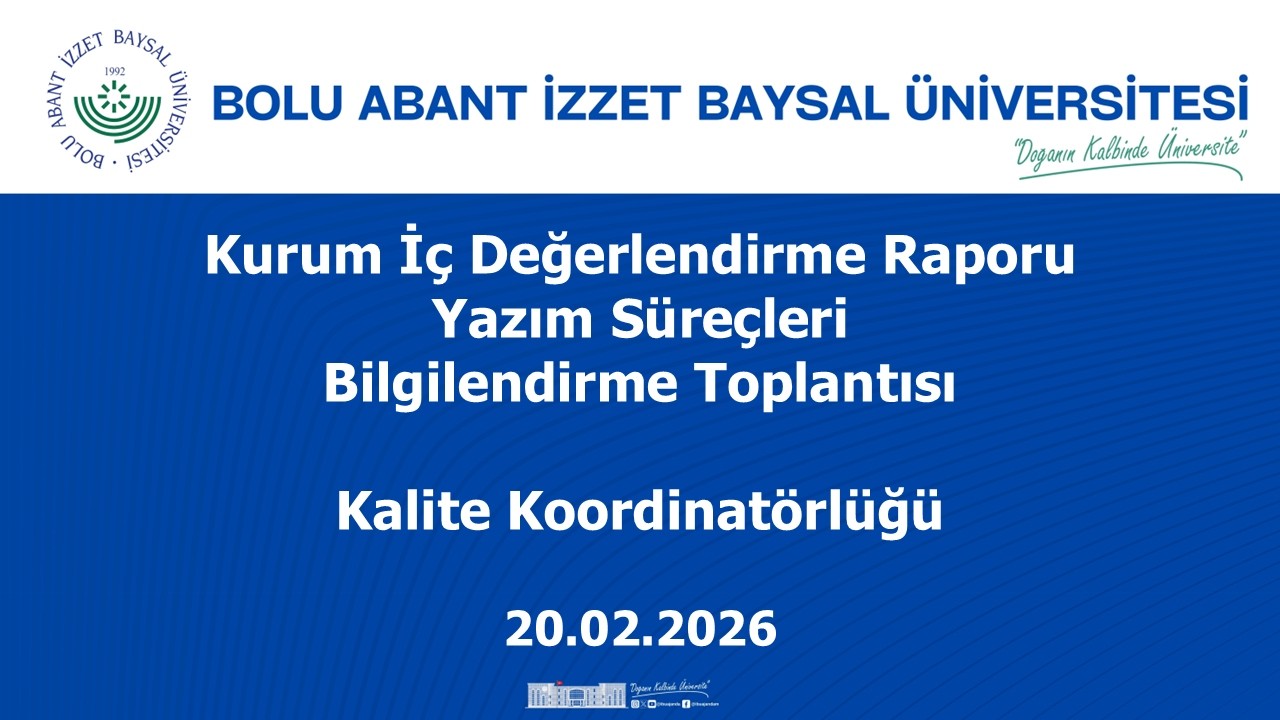 KİDR 2025 Hazırlık Toplantısı