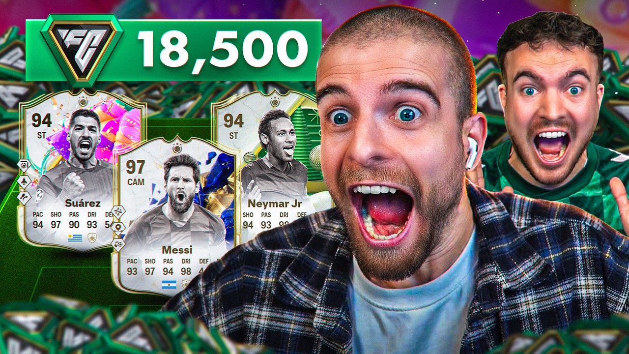ICON PICK ESKALATION 💥🙀 NEUER ACCOUNT! WER erreicht MEHR in 1 STUNDE mit 150€ in FC 25 😱