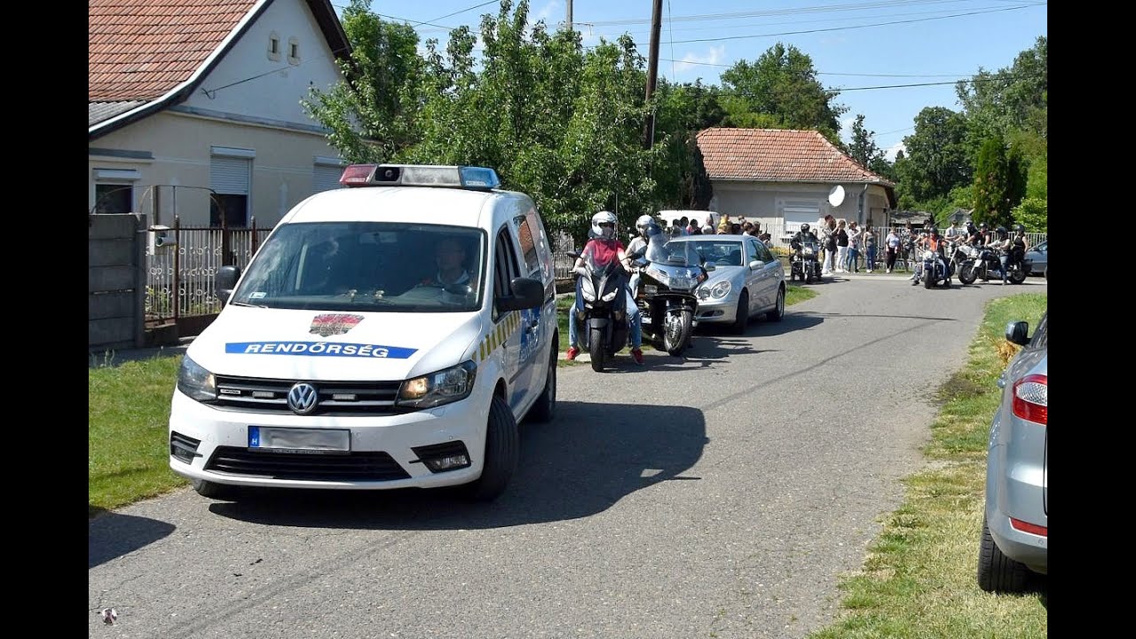 2024.V.18. Motoros felvonulás Nagyszénás 1