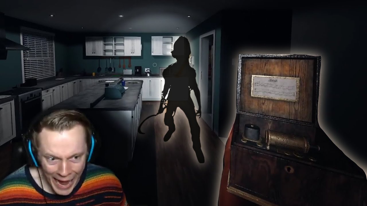 Первое использование музыкальной шкатулки в Phasmophobia