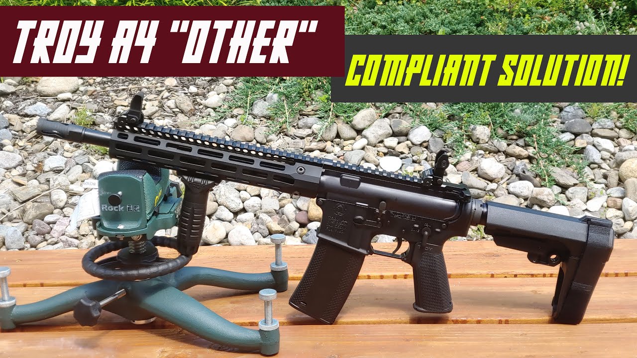 Troy A4 AR-15 «Другое огнестрельное оружие» — подробный обзор и почему оно легально в Нью-Джерси