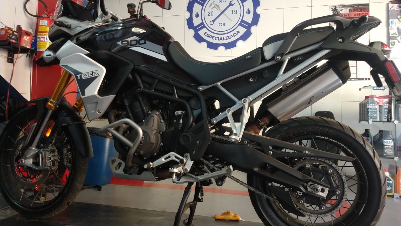 instalação suporte de celular tiger 900 - DIA A DIA DA OFICINA (50)