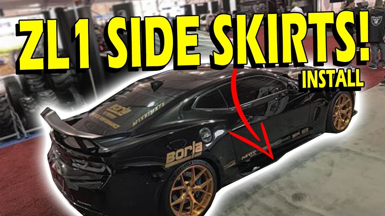 ZL1 Style Side Skirts by American Authority / MP Concepts - Install Guide