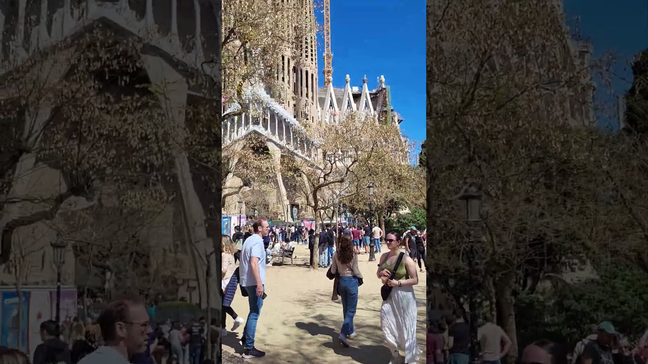 Barcelona#sagradafam&iacute;lia #spring #travel #attraction #barcelona #espa&ntilde;a #spain