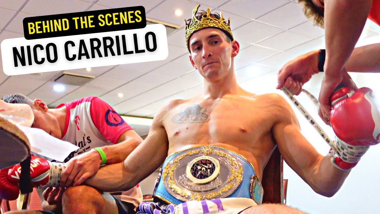 MUAY THAI MASTERCLASS | Behind the scenes with Nico Carrillo & Stephen Irvine WMO Championship wins