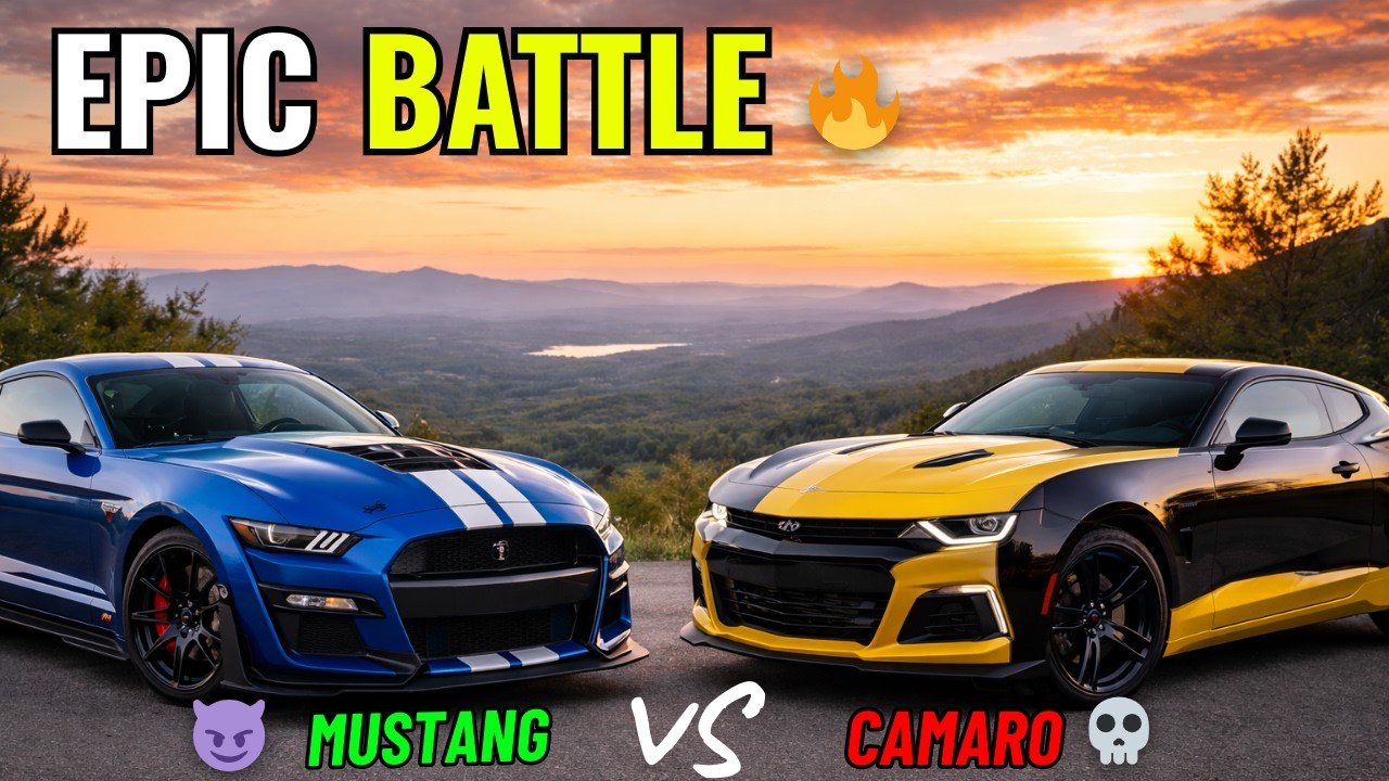 The Epic Battle 🔥 | Mustang😈 vs Cararo💀 | The Crew Motorfest |