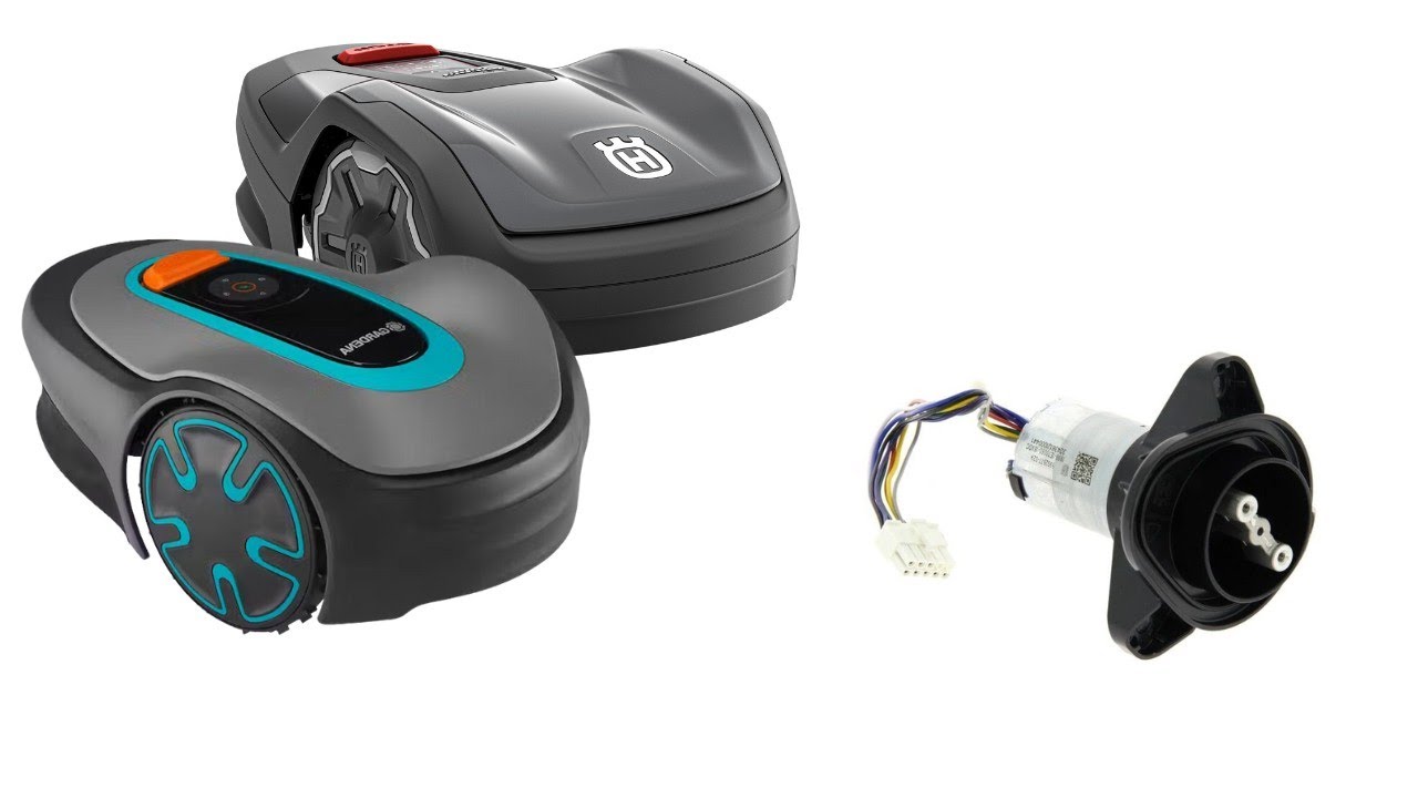 Husqvarna Automower: Byta klippmotor Automower Aspire R4, Gardena Sileno Minimo