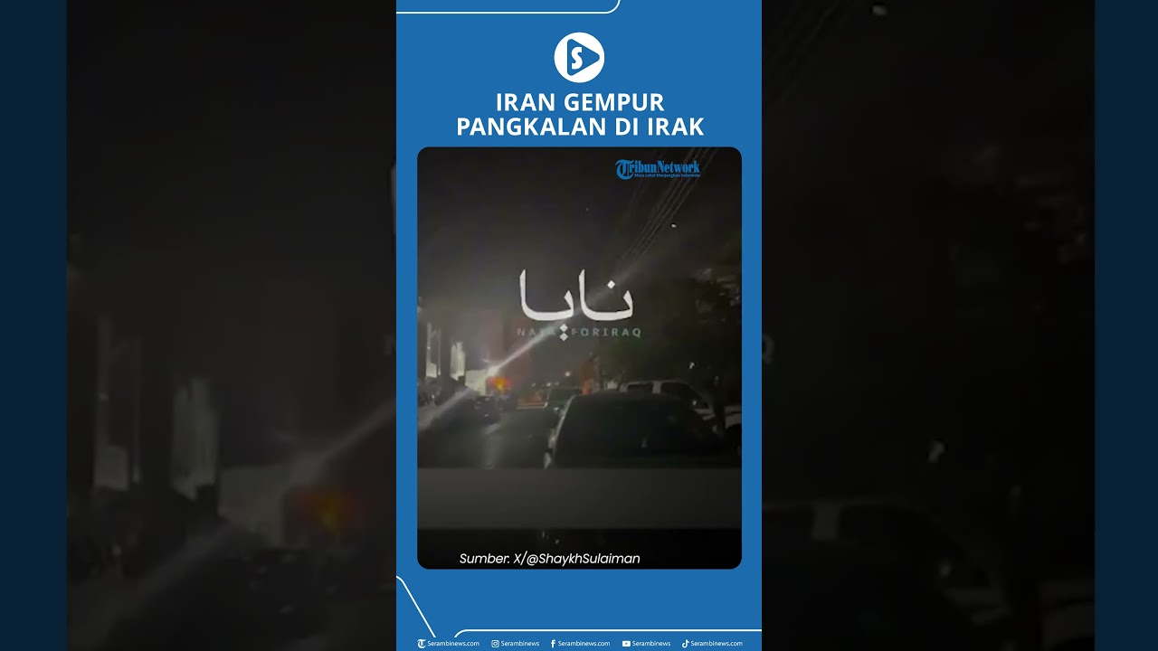 Iran Gempur Pangkalan di Irak