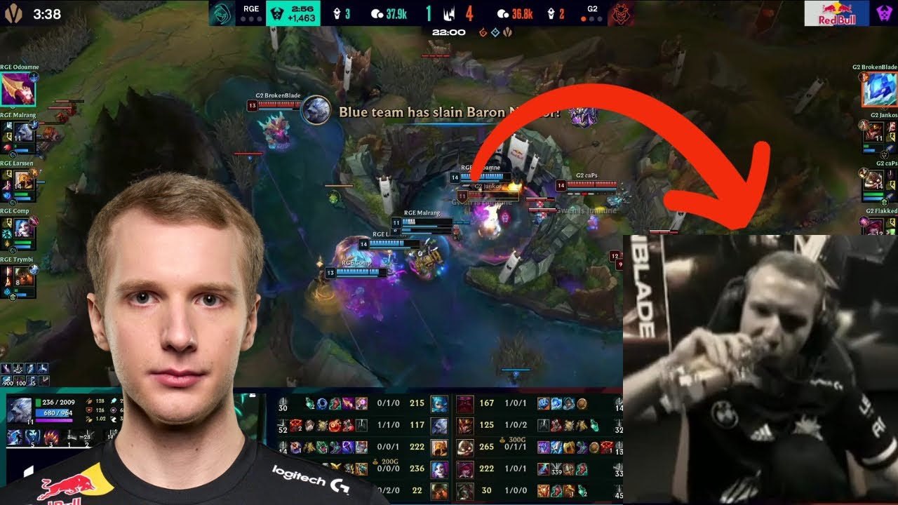 G2 Jankos Is Grey Screen IRL After Dying In LEC Finals!!