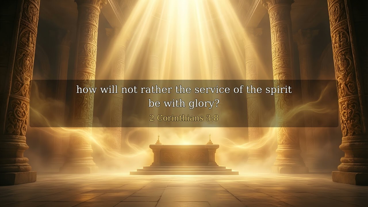 2 Corinthians Chapter 3 - UPDV Bible in 4K