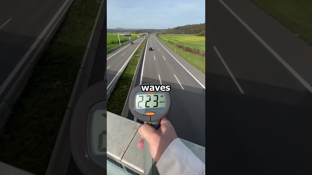 How Does A Radar Gun Work? 🤔 (Explained) #shorts #viralshorts