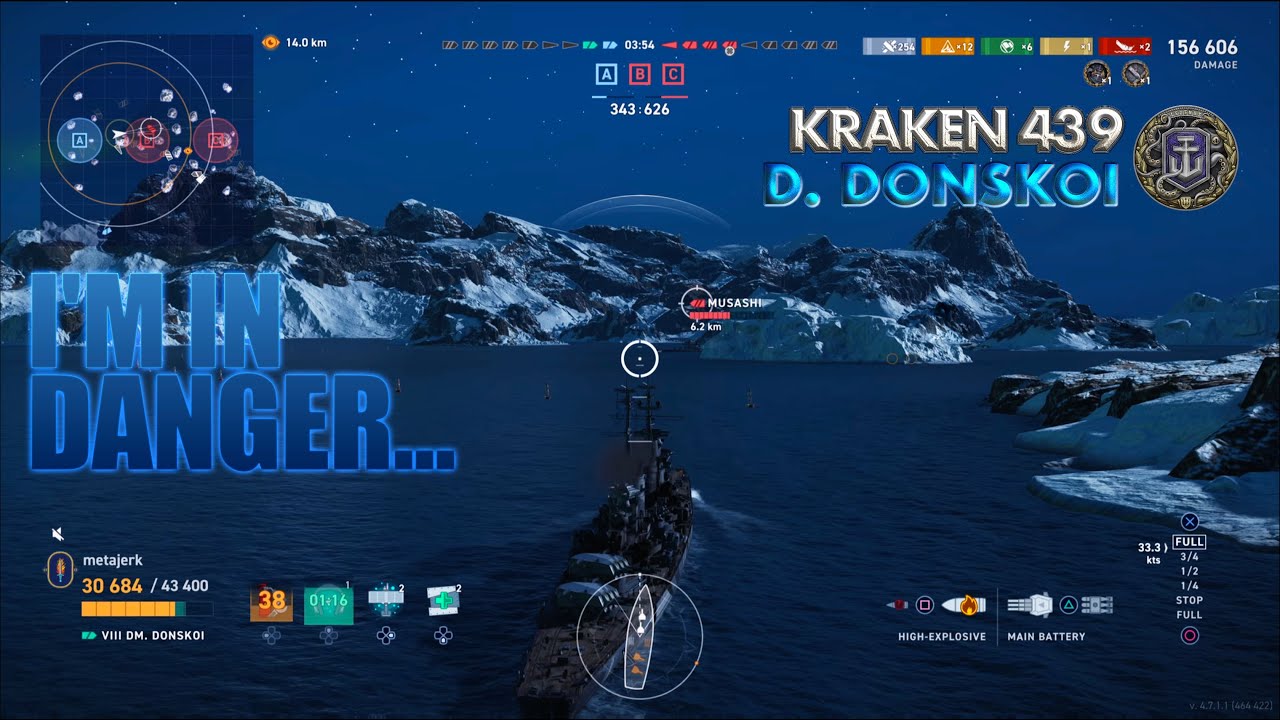 Do the Donkey Kong! Dmitry Donskoi Kraken 439 | World of Warships: Legends
