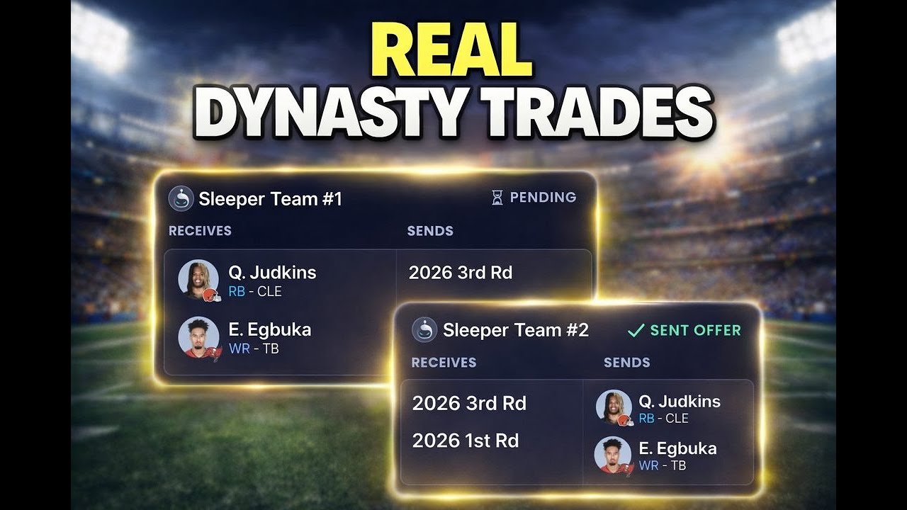 Reviewing your REAL Dynasty Trades!