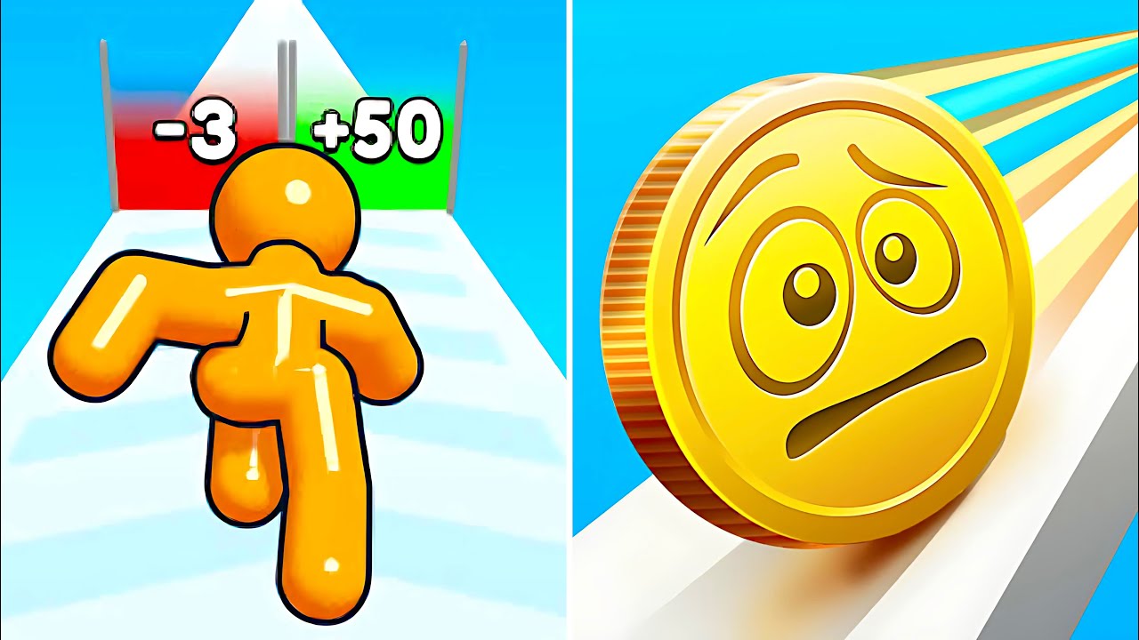 Tall Man Run Vs Coin Rush🥭🍎🥭Walkthrough Android IOS 99999 New Update Max Gameplay HUH11