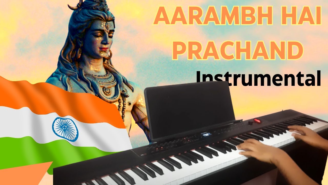 Powerful Piano Performance: Arambh Hai Prachand by Musical Swarit