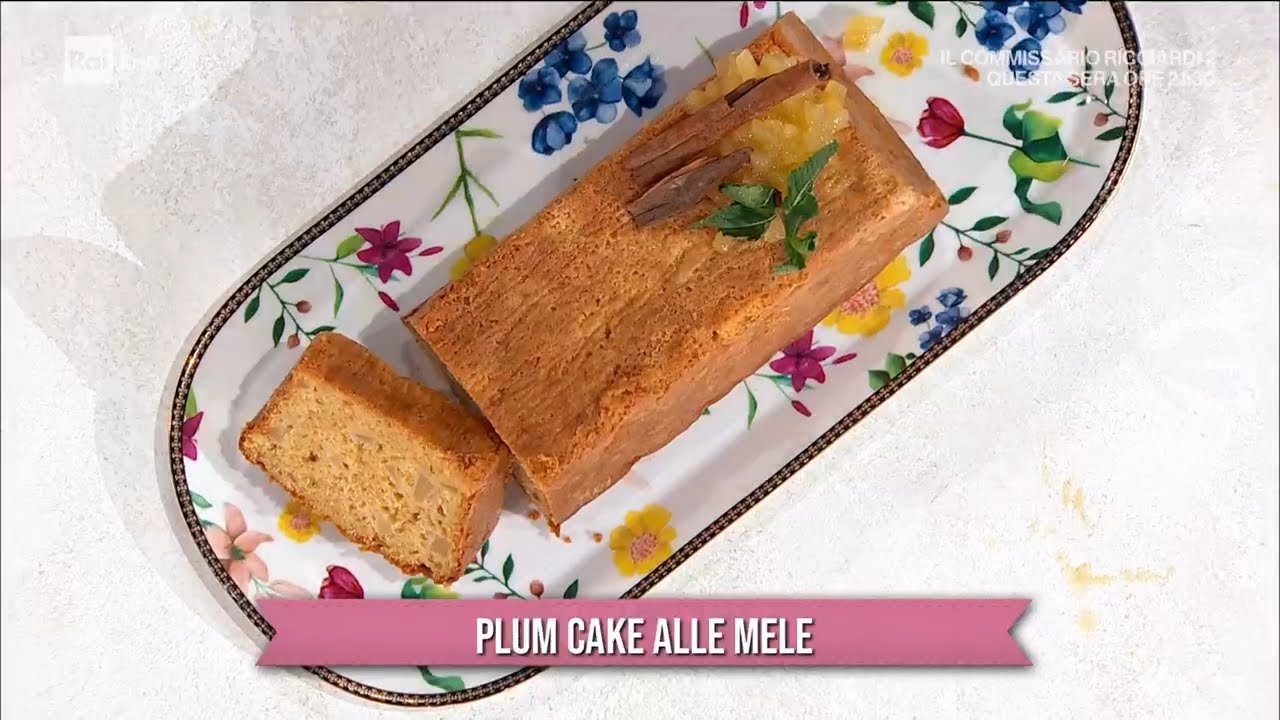 Plum cake alle mele - È sempre mezzogiorno - 06/03/2023