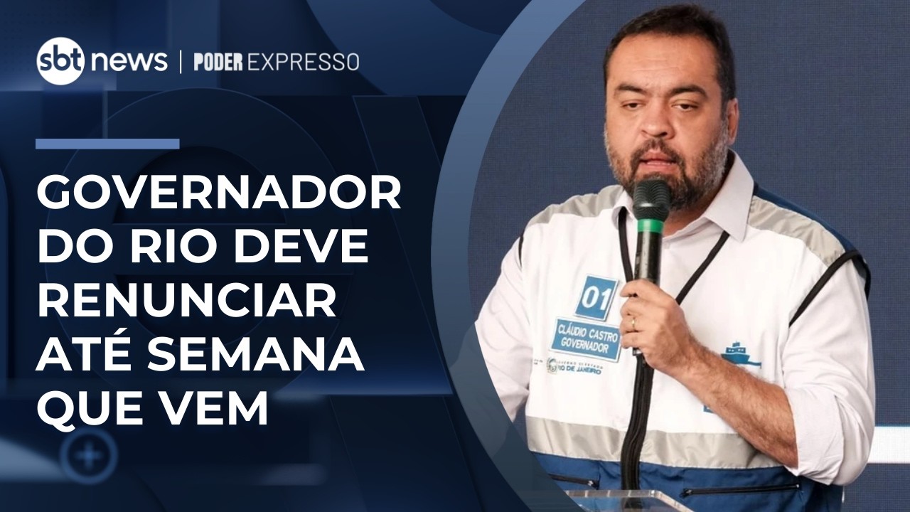 Saiba quem vai governar o Rio após provável renúncia de Cláudio Castro | #PoderExpresso