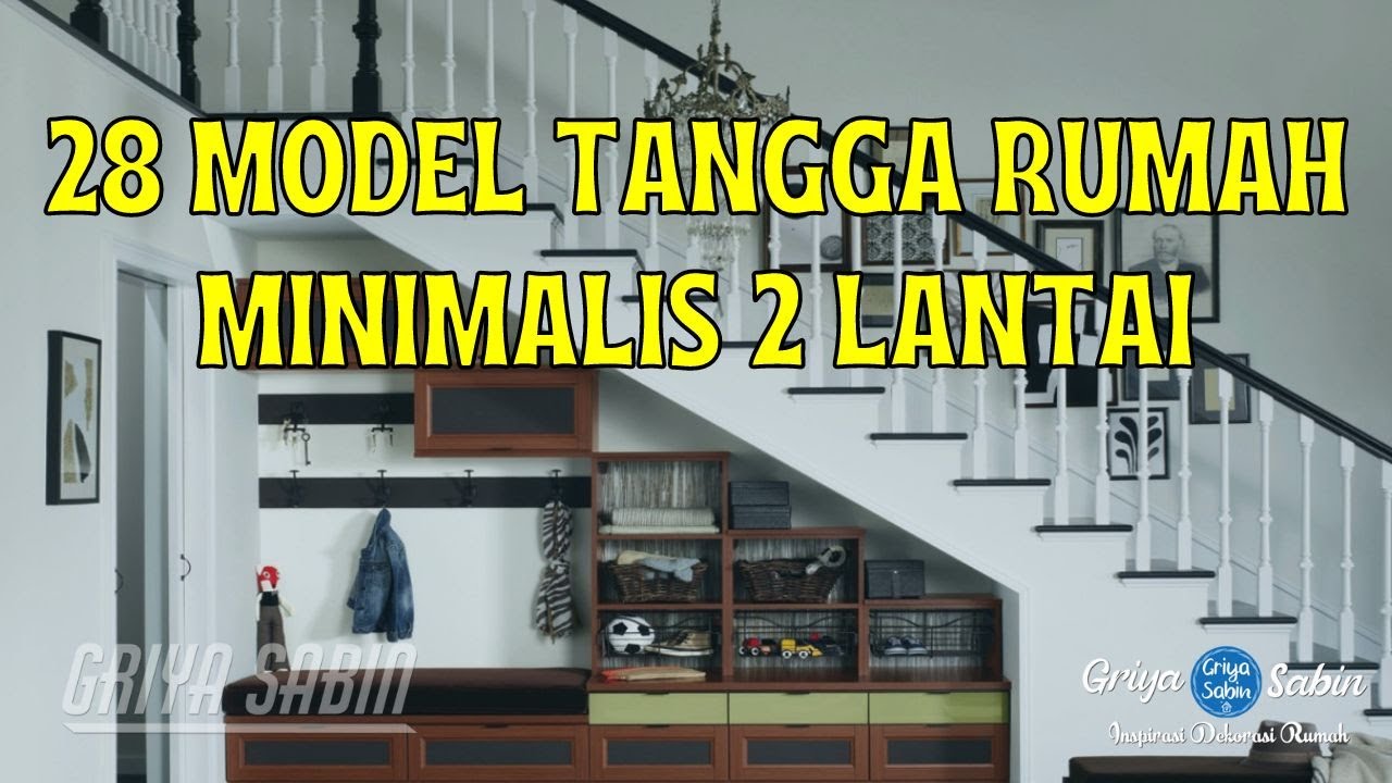 28 Model Tangga Rumah Minimalis 2 Lantai Desain Tangga Kayu