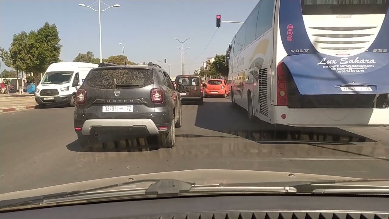 جولة صباحية من حي الداخلة في إتجاه حي أنوار سوس أمام مدرسة الحنان الخاصة / يوم الأربعاء 22 ماي 2022