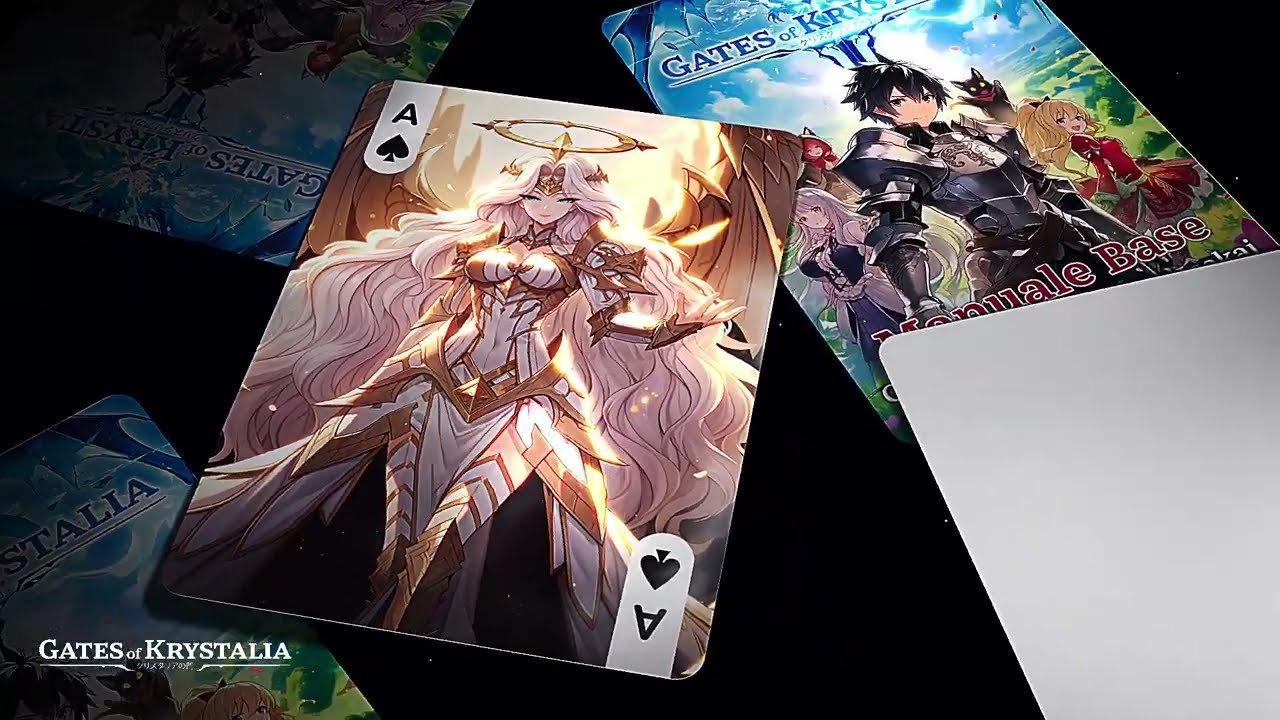 EXCLUSIVE PREVIEW! Gates of Krystalia TTJRPG Cards Come to Life | Kickstarter Update - Anime isekai