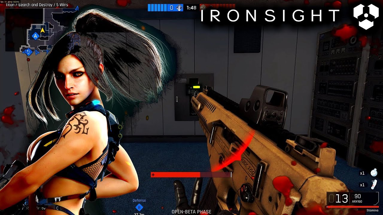 IRONSIGHT DETONANDO DE BERETTA ARX