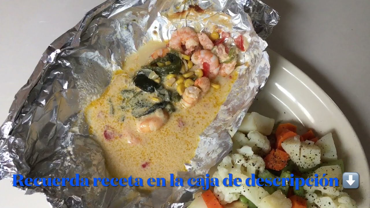 Camarones  empapelados / lo más fácil , rápido y delicioso