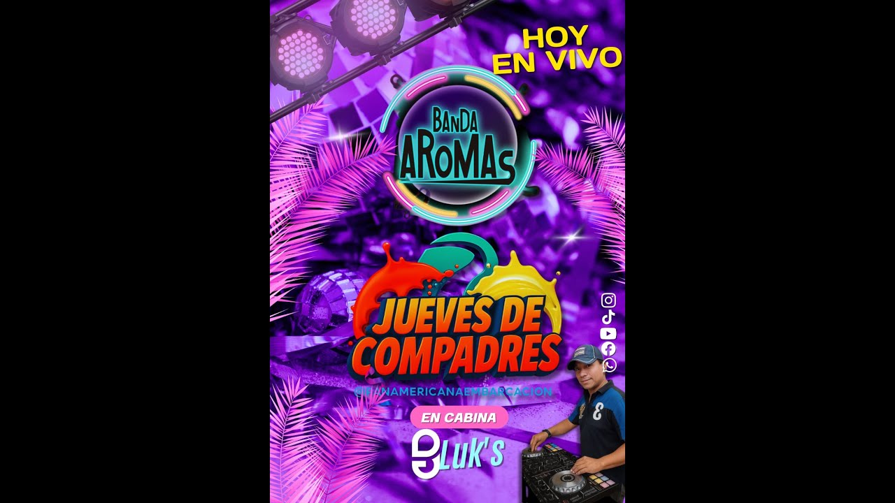 Jueves  de compadres en vivo desde el barrio El progreso