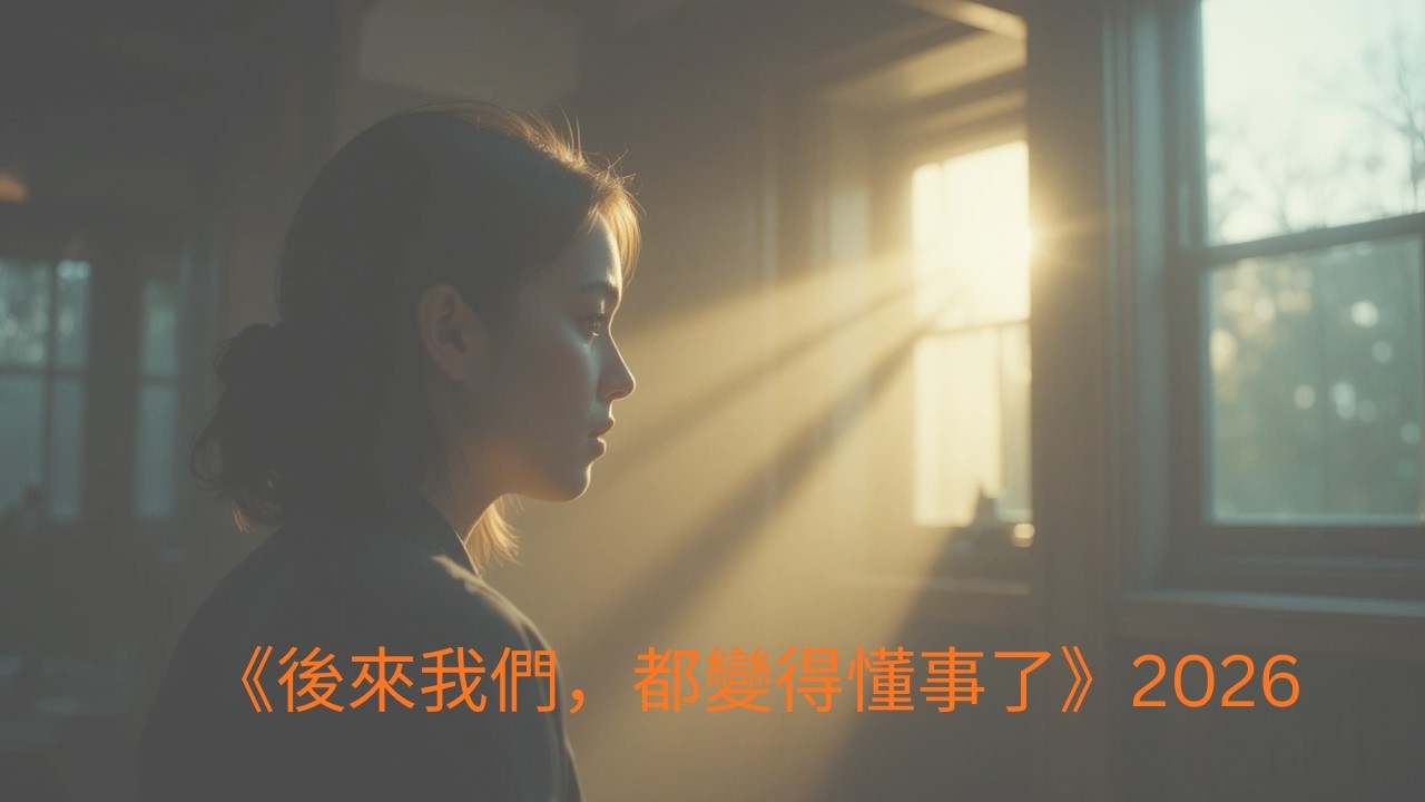 《後來我們，都變得懂事了》｜Mandarin & Cantonese Emotional Pop Ballad｜成人向现实情歌