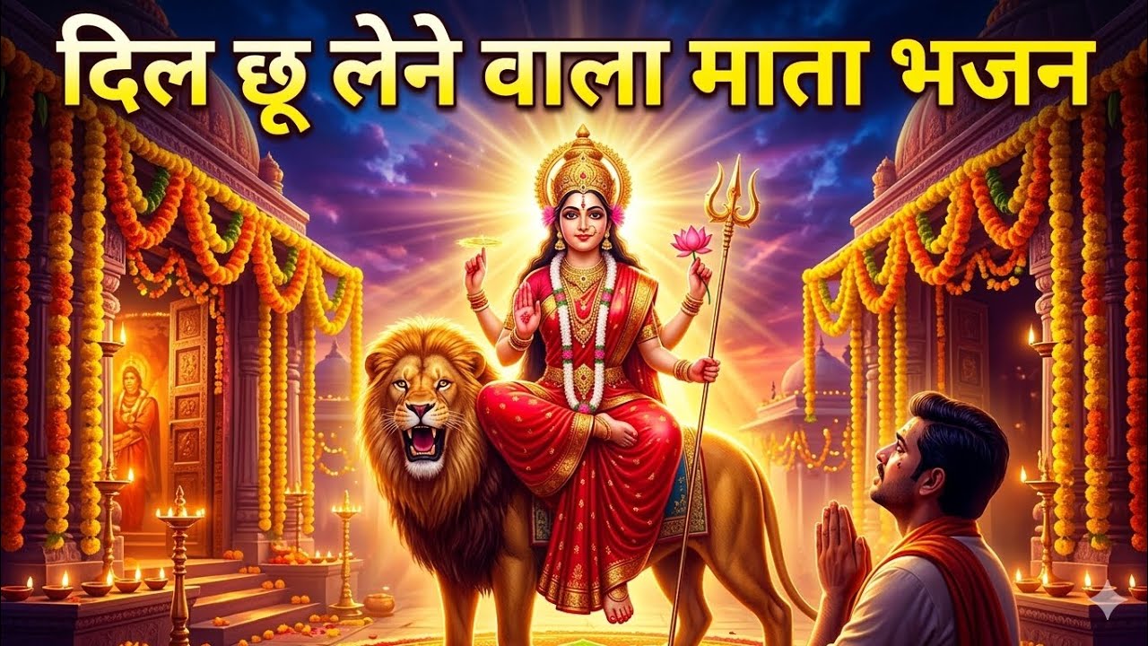 “मैया जी के मंदिर को मैंने फूलों से सजाया है 🙏 | दिल छू लेने वाला माता भजन | Mata Bhajan”