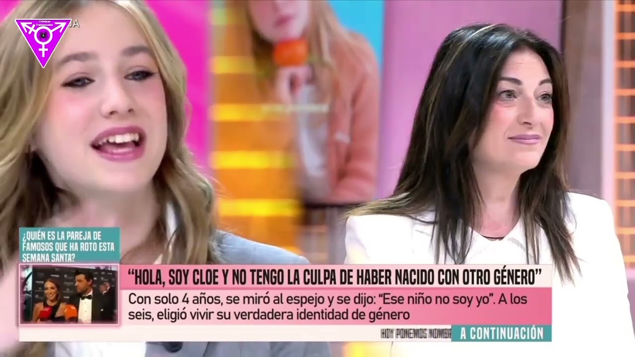 💥💥Cloe Aicart la niña trans castellonense, se ha convertido en referente para muchos jóvenes.04/2025