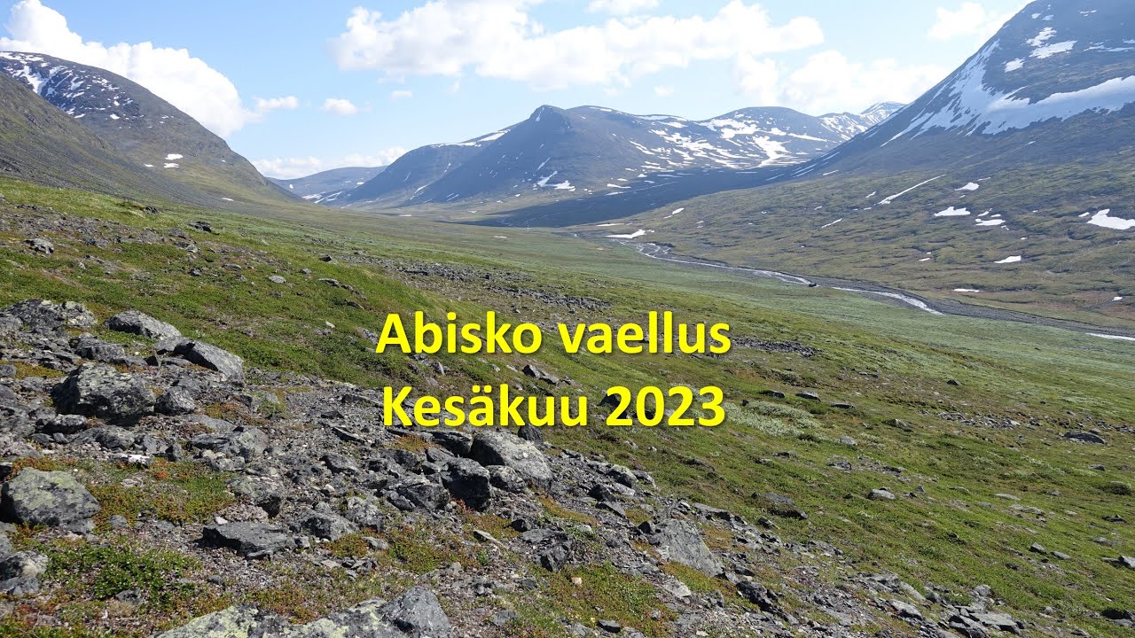 Abisko vaellus kesäkuu 2023