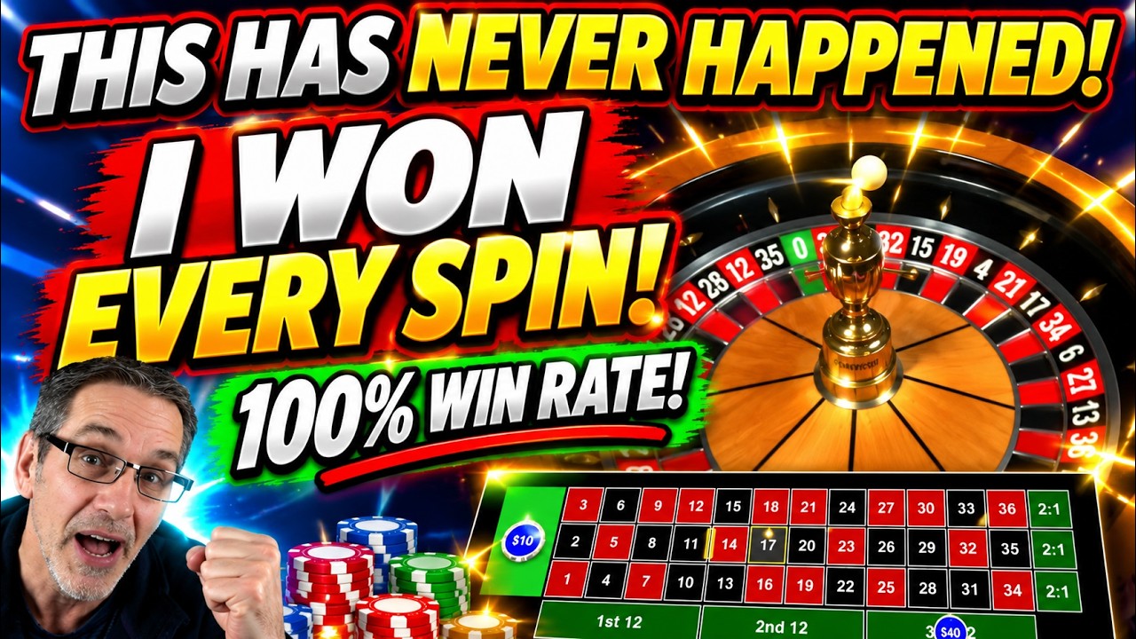YOU'LL NEVER BELIEVE What Happened When I Tested This New Roulette System!