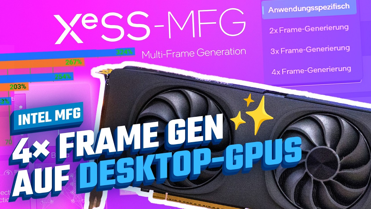 Unspielbar, wegen hoher Latenz? XeSS Multi Frame Generation im Test