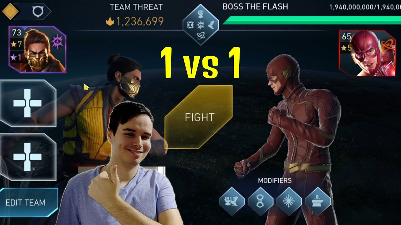 Scorpion 1 vs 1 With The Most Annoying Boss Injustice 2 Mobile