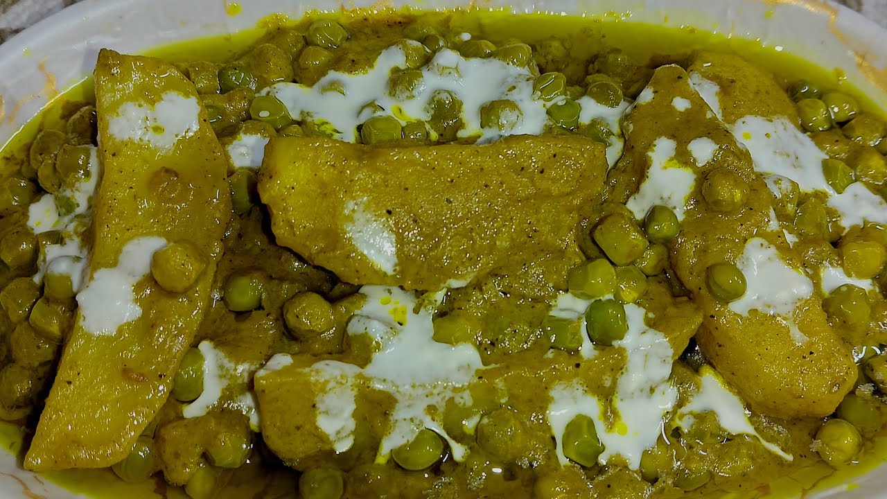 Hare Masale Ki Aloo Matar Ki Mazedar Sabzi | हरे मसाले की बनने वाली मजेदार आलू मटर की सुखी सब्जी | 