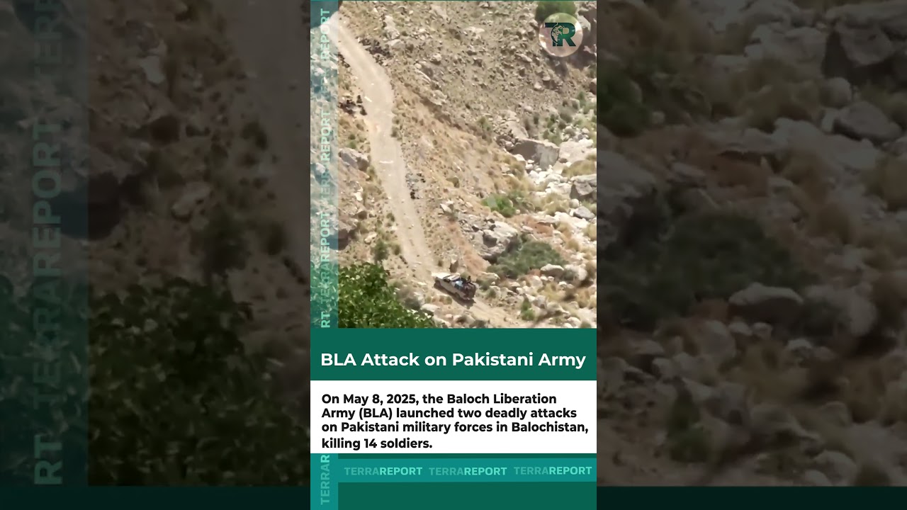 BLA Attack on Pakistani Army | 14 Soldiers Killed in Balochistan | May 8 Latest Update #news