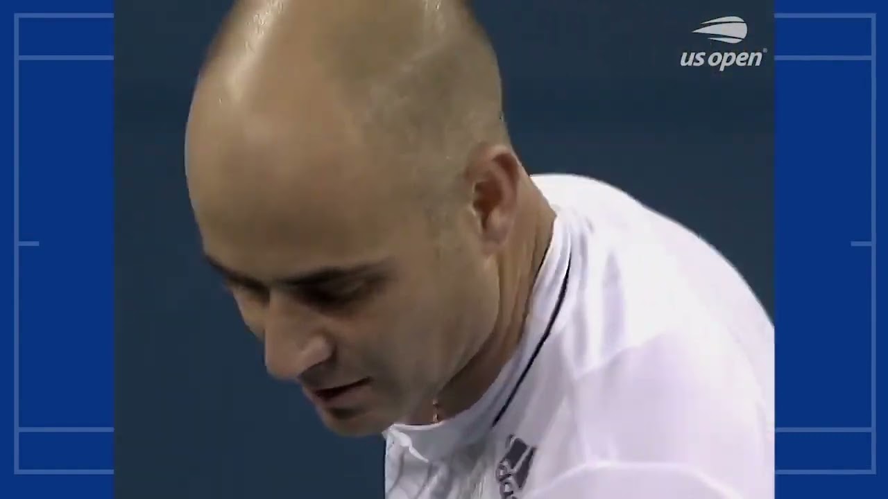 Agassi vs Baghdatis | US OPEN 2006 |  Super Highlight 1 ~Best Points~