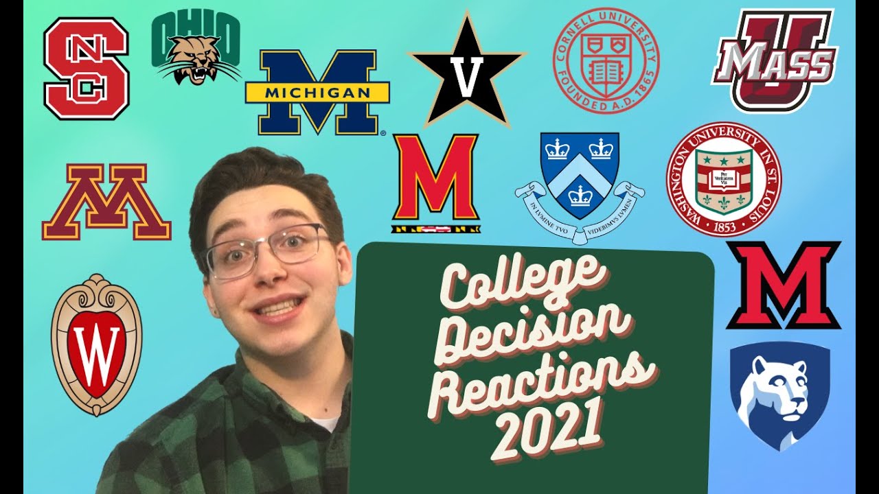 2021 COLLEGE DECISION REACTIONS | IVIES, STATE SCHOOLS, AND MORE