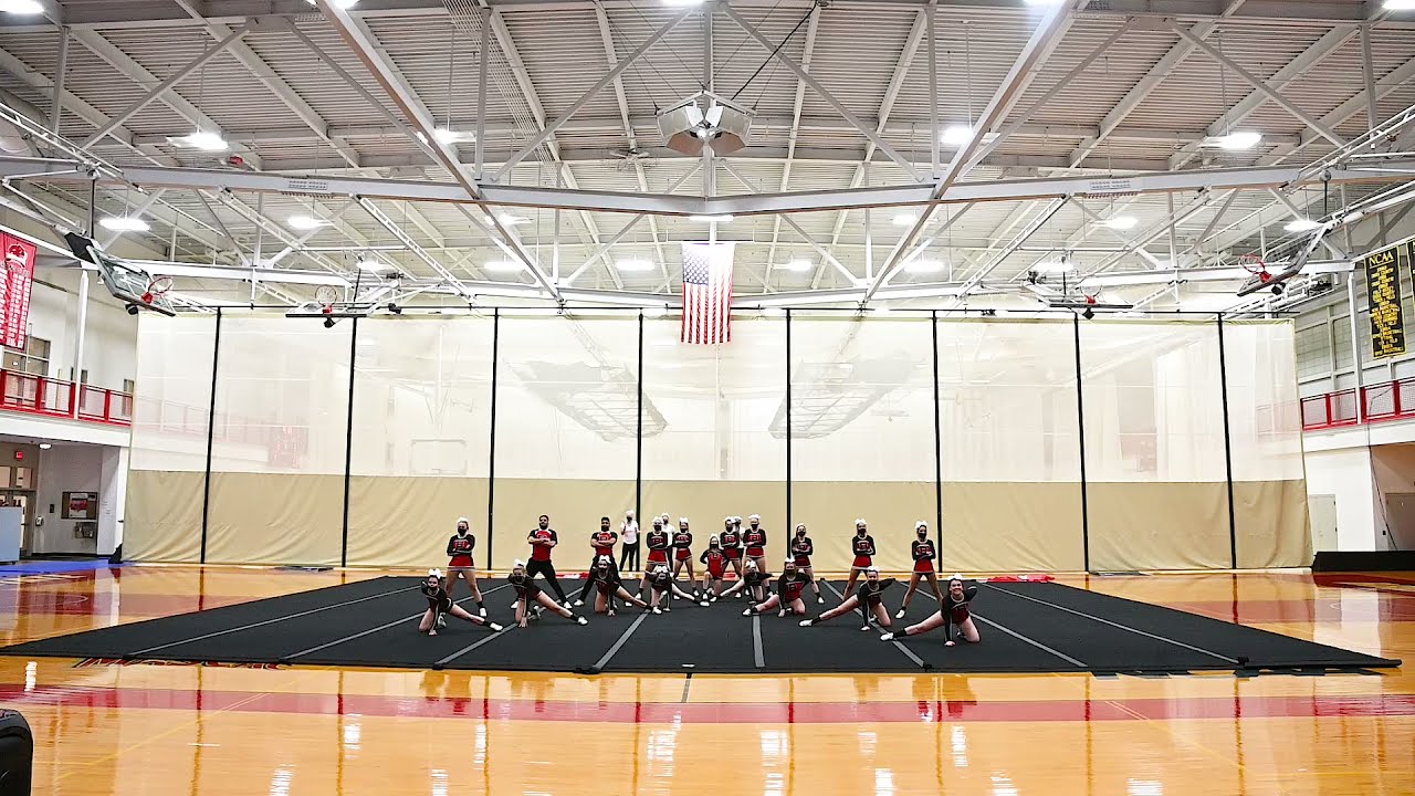 Bridgewater State University Cheerleading - Black Squad - 2021 NCA National Champions