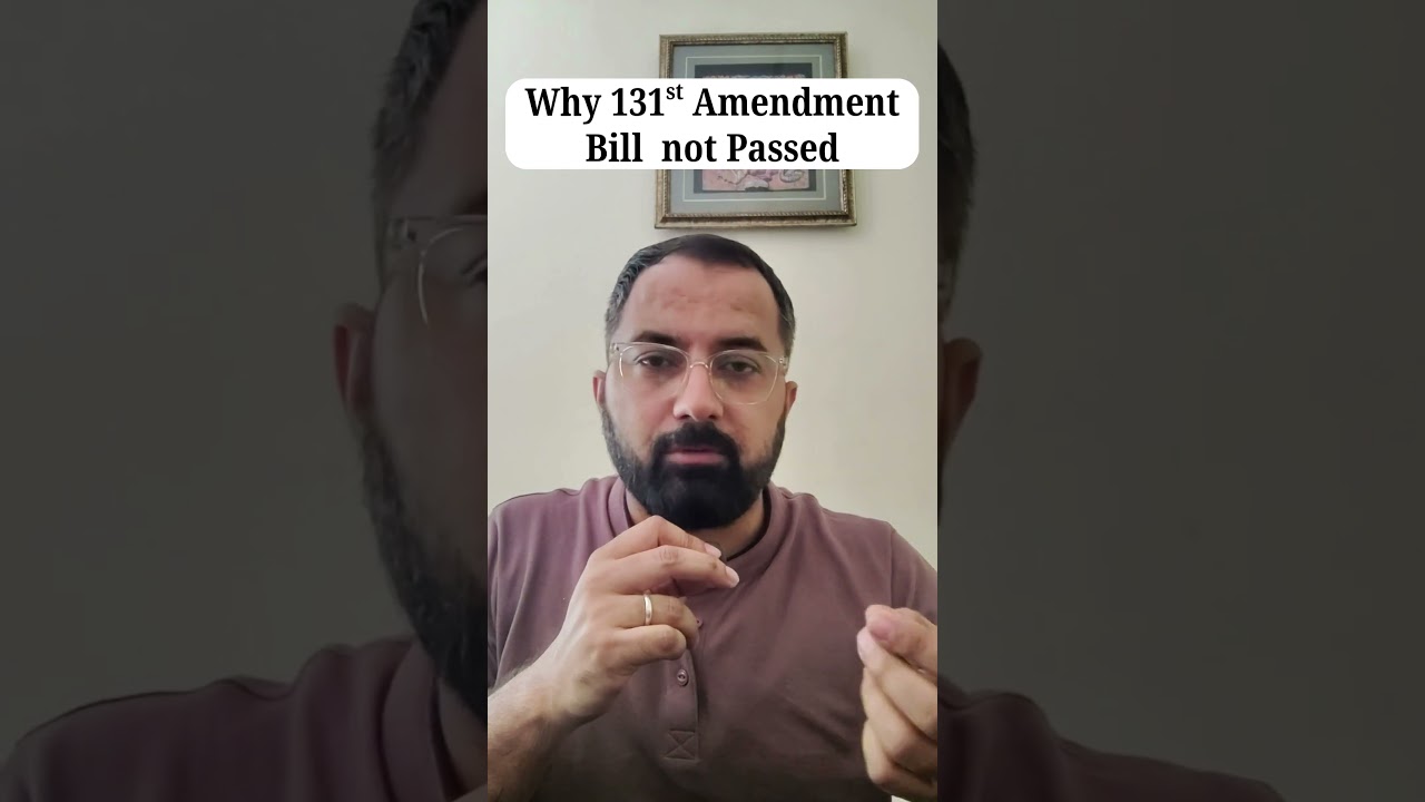 Why 131st Amendment Bill not Passed ? | Women reservation Bill not Passed in Lok Sabha #loksabha