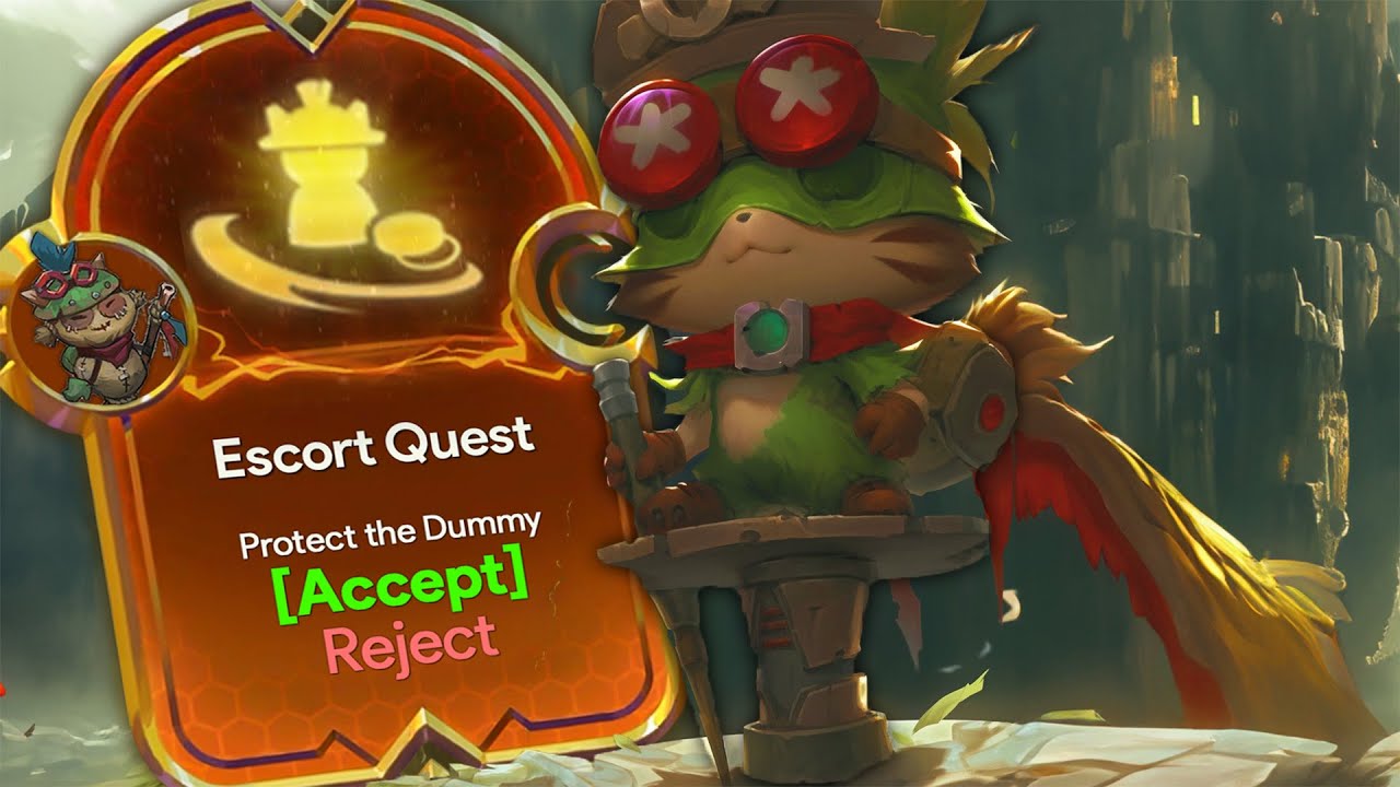 The (Almost) PERFECT Escort Quest Game! | TFT Teamfight Tactics 9.5 Comps