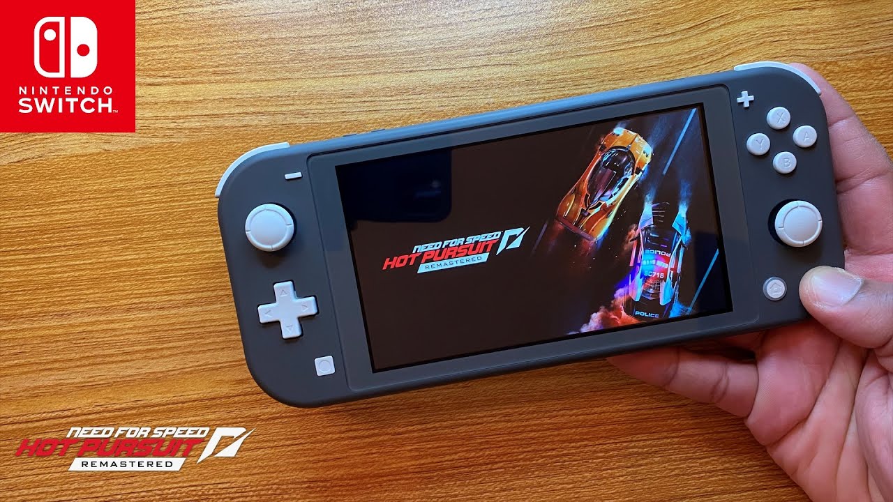 Need For Speed Hot Pursuit Remastered Nintendo Switch Lite Gameplay
