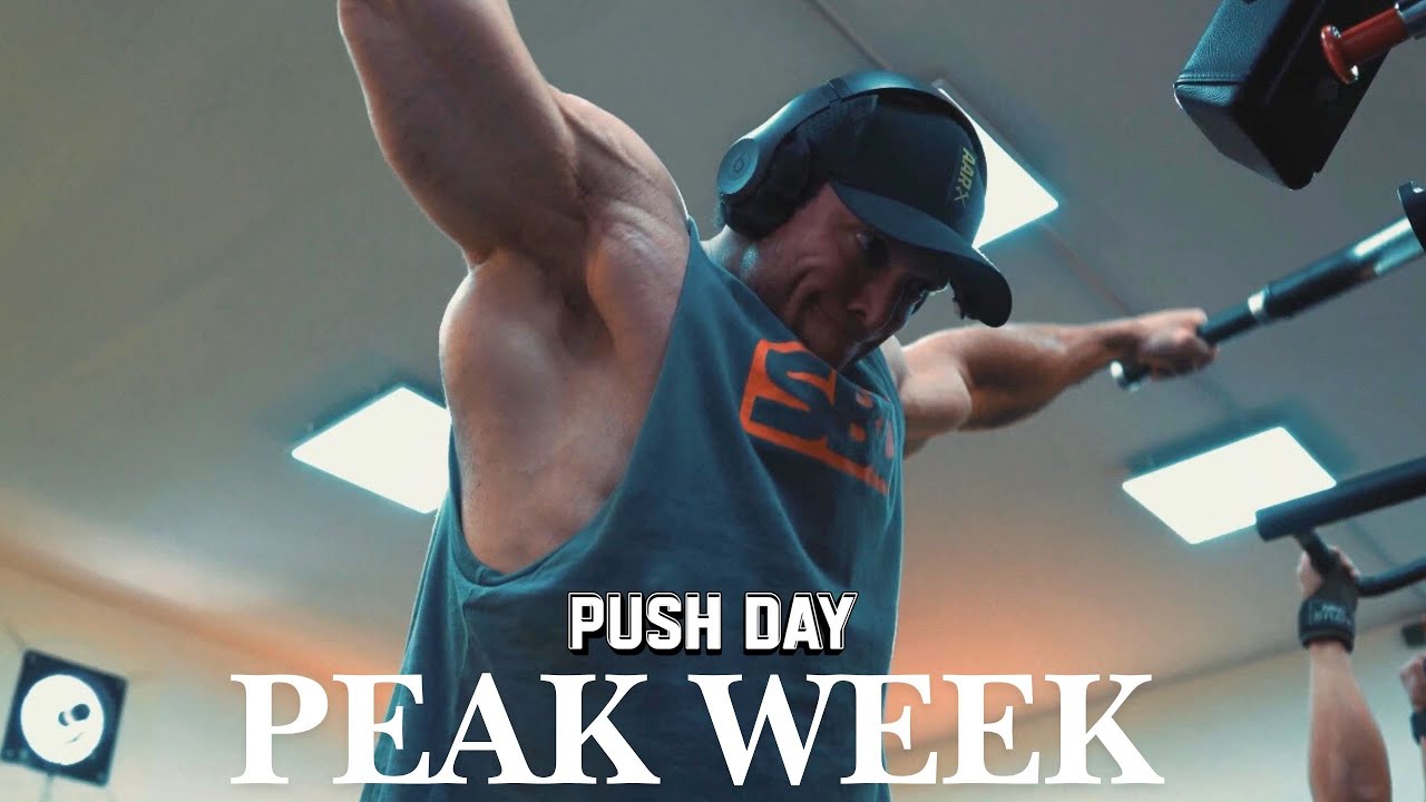5 Days Out IFBB PRO CLASSIC -  PUSH DAY