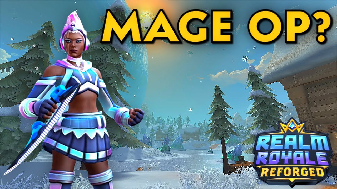 OP CLASS? - Realm Royale Reforged Gameplay