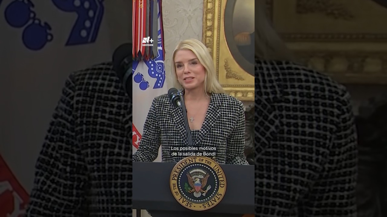 Fiscal General Pam Bondi Queda Fuera de la Administraci&oacute;n Trump