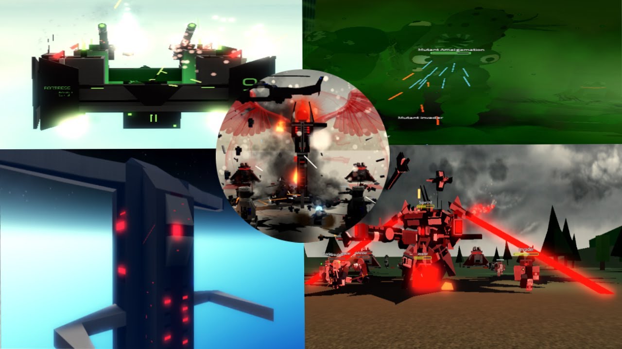 AI War- Red vs. Blue - All Bosses (NEW)