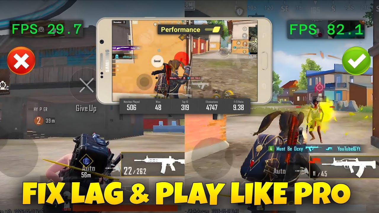 Fix Lag & Play Bgmi Like Pro In Low End Device | Play 60Fps In 2GB Ram Device Without Lag !